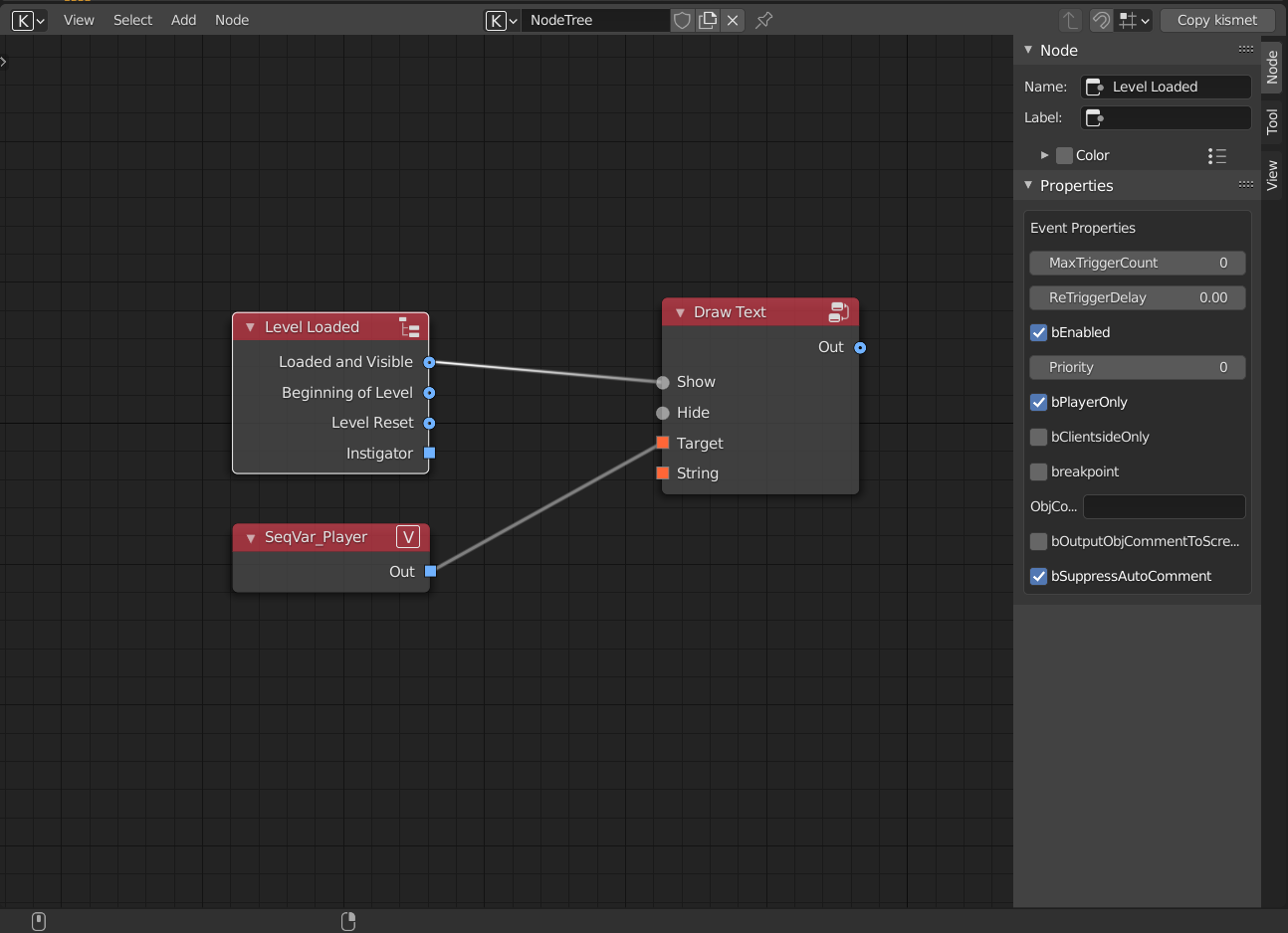 "Example sequence in blender"